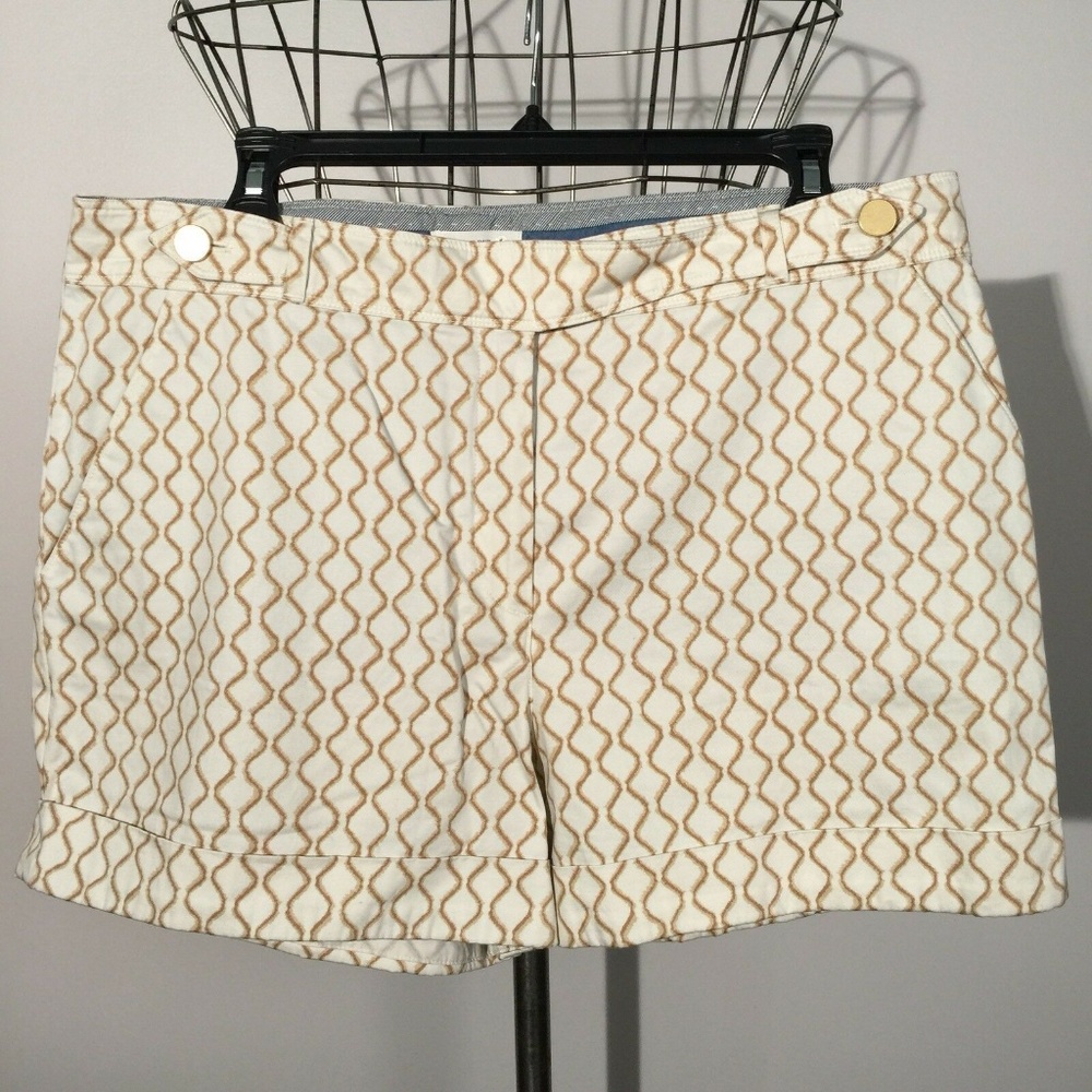 MEADOW RUE anthro High Waist Print Shorts 'Madison' - Picture 6 of 10